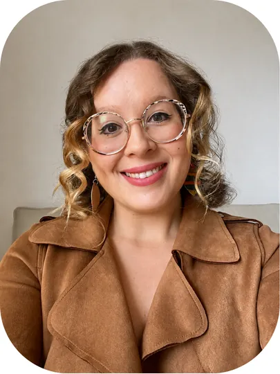 Portrait de Bettina, coach professionnelle chez Elusia